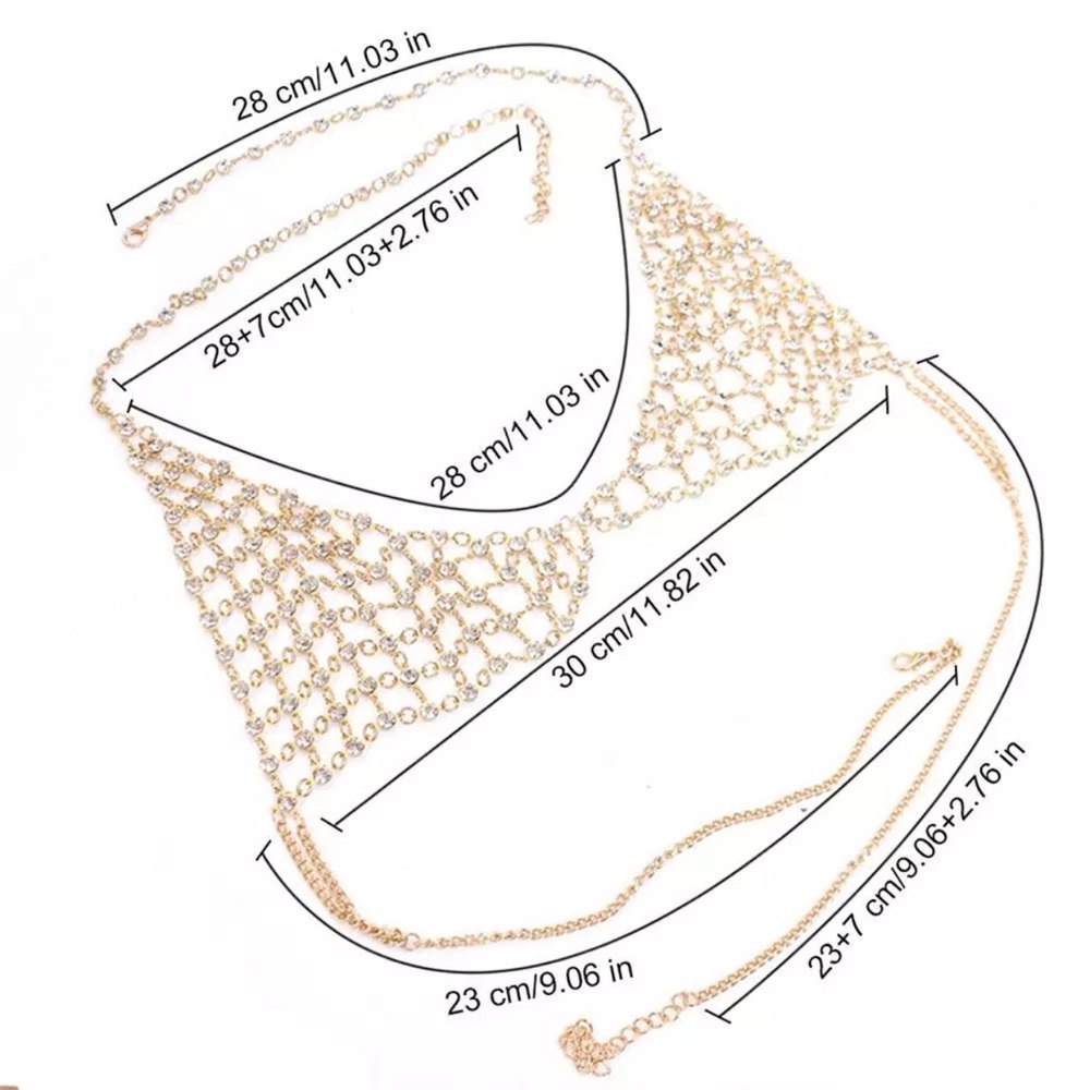 SUPER CUTE Crystal Bralette - Picture 5 of 5